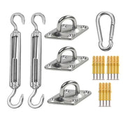 Triangular Shade Sail Hardware Pack Mounting Accessory – view 1