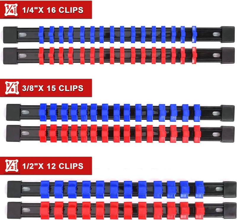 salelink.co.nz Unbranded 6PCS Socket Organizer 6PCS Socket Organizer | Action Outdoors NZ