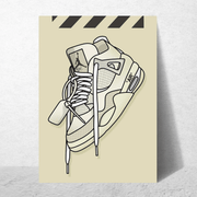 Blank Wall Print Shop Print Material Air Jordans Air Jordans