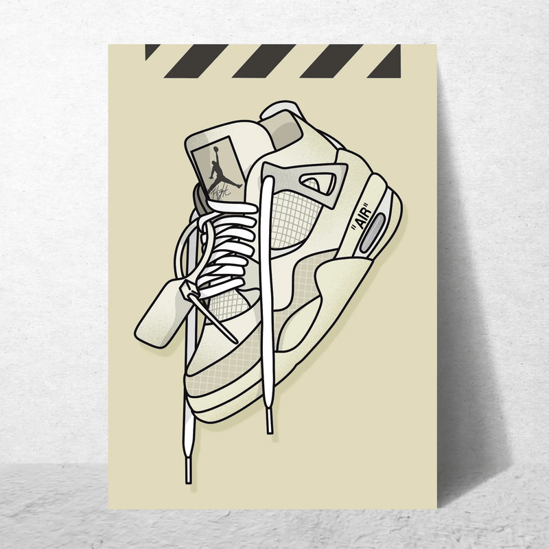 Blank Wall Print Shop Print Material Air Jordans Air Jordans
