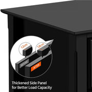 Yaheetech 3-drawer Bedside Table End Table Nightstand 3-drawer Bedside Table End Table Nightstand