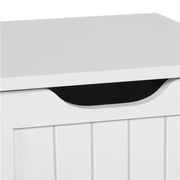 Yaheetech Bathroom Floor Cabinet Wooden Side Storage Organizer Bathroom Floor Cabinet Wooden Side Storage Organizer
