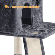 Yaheetech 76.5-inch Large Cat Tree 76.5-inch Large Cat Tree