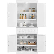 Yaheetech Tall Pantry Cupboard Kitchen Pantry Cabinet Freestanding Storage Cabinet Tall Pantry Cupboard Kitchen Pantry Cabinet Freestanding Storage Cabinet