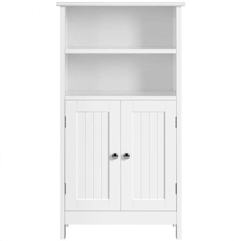 Yaheetech Free Standing Floor Cabinet Bathroom Storage Unit Free Standing Floor Cabinet Bathroom Storage Unit