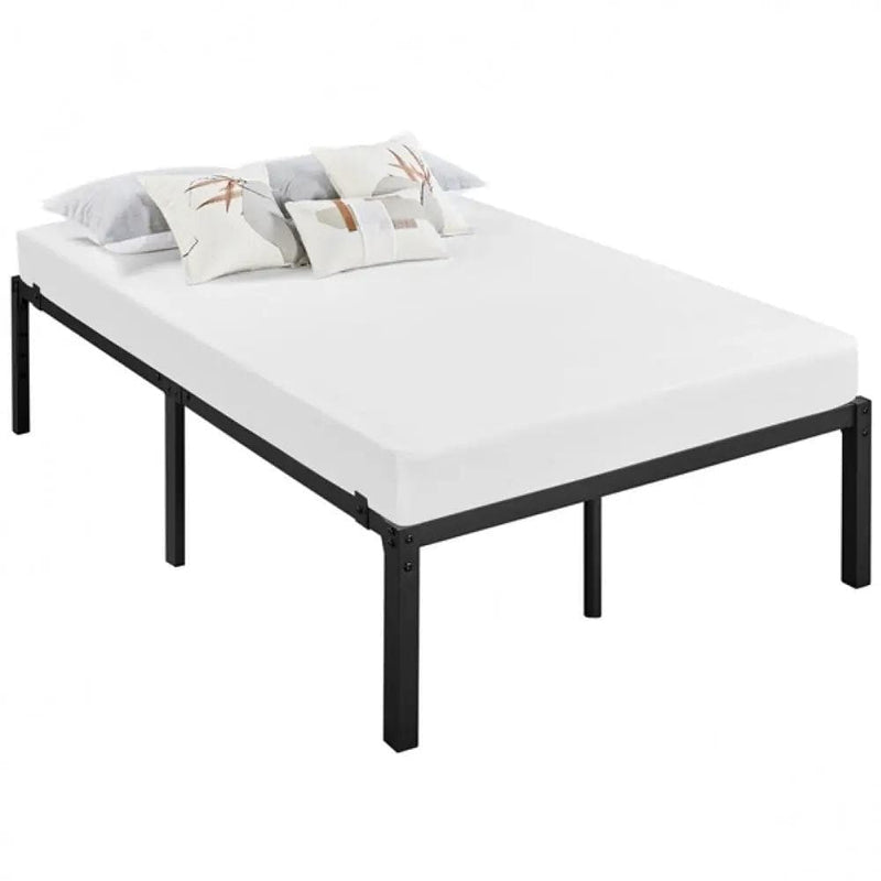 Yaheetech Double Metal Bed Frame with Heavy Duty Steel Slat Support Double Metal Bed Frame with Heavy Duty Steel Slat Support