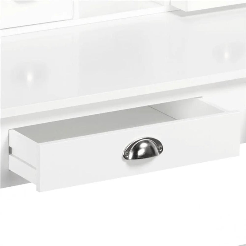 Writing Computer Desk Modern Work Station Laptop Table Removable Floating Organizer – view 7