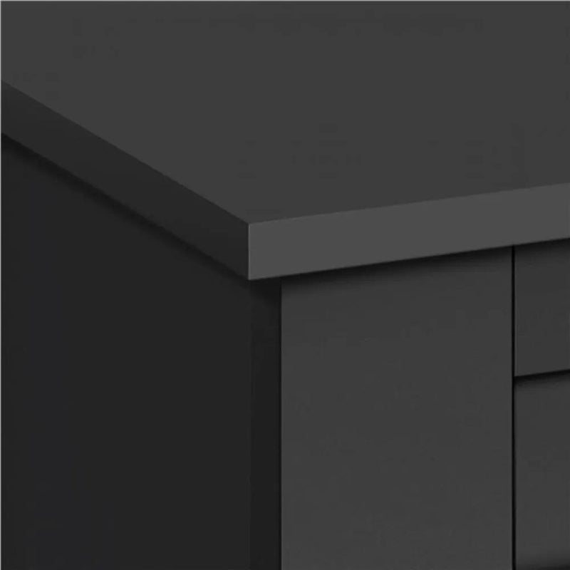 Shaker Design Lift Top Coffee Table w/Storage & 2 Open Shelves – view 7