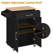 Yaheetech Kitchen Island with Wheels Kitchen Island with Wheels