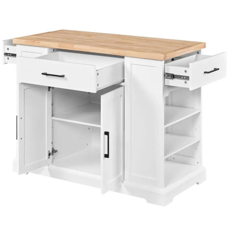 Yaheetech Rolling Kitchen Island Trolley Modern Storage Cabinet Rolling Kitchen Island Trolley Modern Storage Cabinet