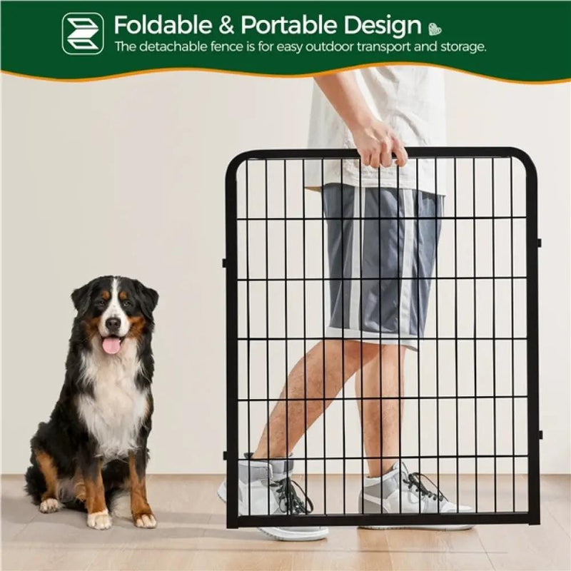 Yaheetech 8 Panels Dog Playpen Dog Pen 8 Panels Dog Playpen Dog Pen