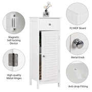 Yaheetech Bathroom Kitchen Floor Storage Cabinet Bathroom Kitchen Floor Storage Cabinet