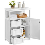 Yaheetech 90cm Height Bathroom Floor Cabinet 90cm Height Bathroom Floor Cabinet