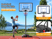 Yaheetech 7.2-9.2FT Height-Adjustable Basketball Hoop System 7.2-9.2FT Height-Adjustable Basketball Hoop System