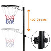 Yaheetech 1.9-2.5M Height-Adjustable Basketball Hoop System 1.9-2.5M Height-Adjustable Basketball Hoop System
