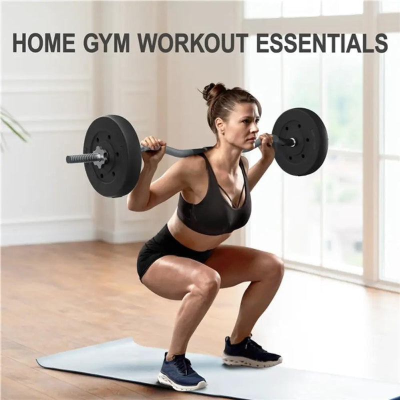 Yaheetech 20 KG Barbell Weight Set 20 KG Barbell Weight Set