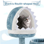 Yaheetech Multi-Level Ocean-themed Cat Tree Cat Tower Multi-Level Ocean-themed Cat Tree Cat Tower