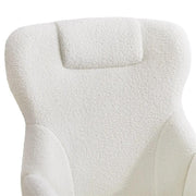 Yaheetech Boucle Upholstered Armchair Rocking Chair Boucle Upholstered Armchair Rocking Chair