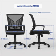 Yaheetech Mesh Office Chair Computer Chair Mesh Office Chair Computer Chair