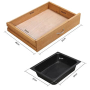 Potting Bench Table Removable Sink Firwood Drawer Open Multiple Shelves – view 7