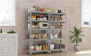 Yaheetech Boltless Assembly Garage Shelves Storage Organizer Boltless Assembly Garage Shelves Storage Organizer