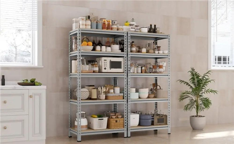 Yaheetech Boltless Assembly Garage Shelves Storage Organizer Boltless Assembly Garage Shelves Storage Organizer