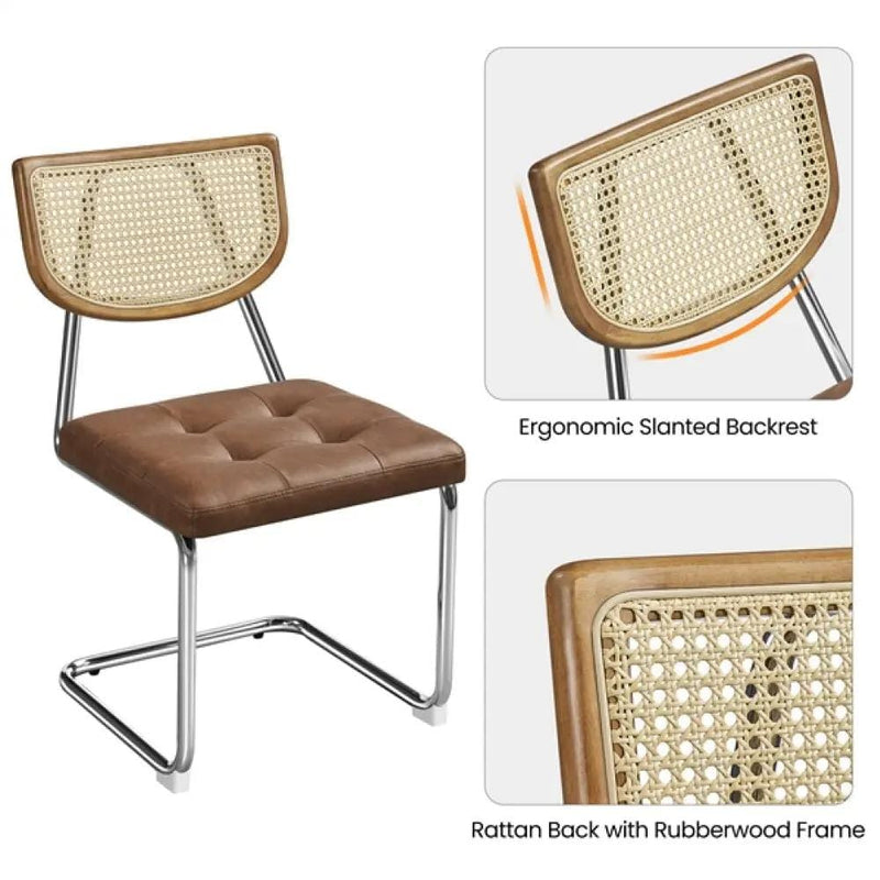 Yaheetech 4PCS Mid-Century Modern Dining Chairs 4PCS Mid-Century Modern Dining Chairs
