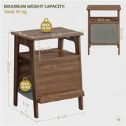 Yaheetech Side Table with Cat House & Scratching Board Side Table with Cat House & Scratching Board