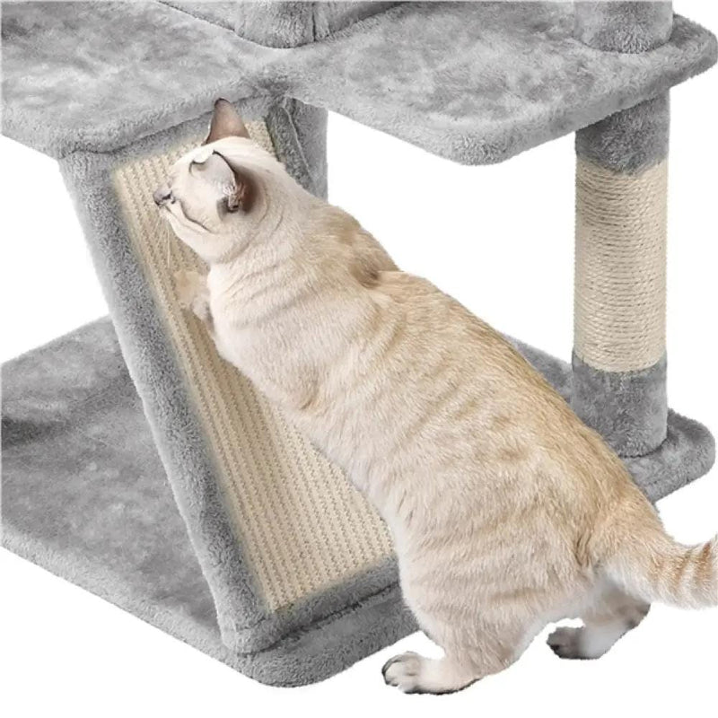 Yaheetech 146cm Height Cat Tree Condo Kitten Tree Tower 146cm Height Cat Tree Condo Kitten Tree Tower