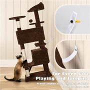 Yaheetech Multilevel Cat House Cat Tree Cat Tower Multilevel Cat House Cat Tree Cat Tower