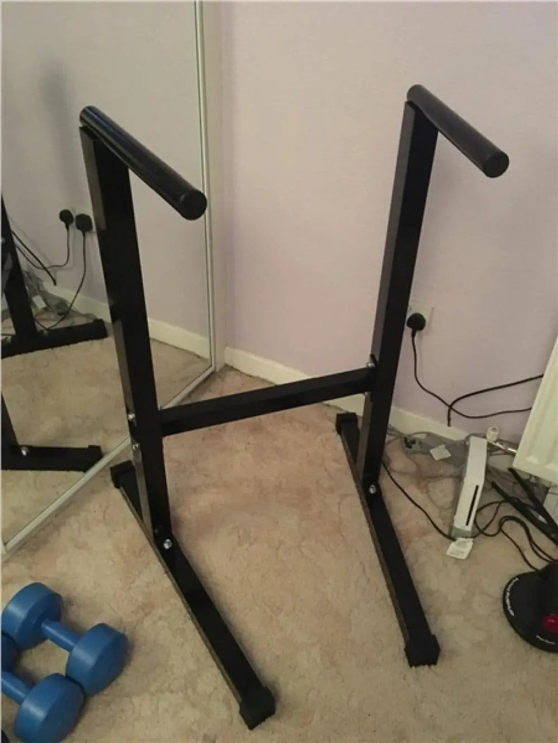 Dip Station Parallel Bar Bicep Triceps Shoulder Home Gym Exercise Machine – view 7
