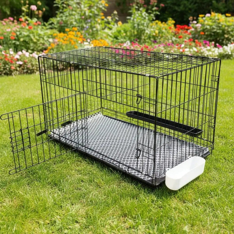 Chicken Coop 80CM Durable Collapsible Metal Cage – view 1