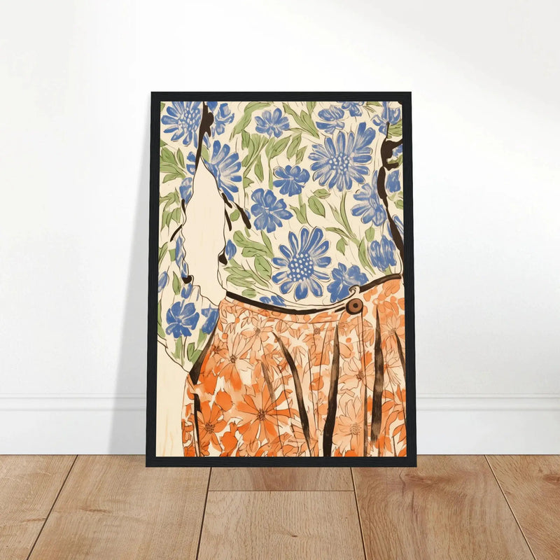 Blank Wall Print Shop Print Material Fashion Floral #4 Fashion Floral #4