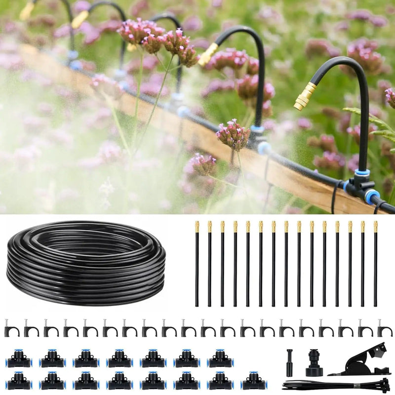 15M Adjustable Watering Irrigation Misting System Kit – view 2