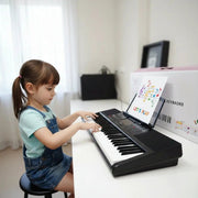 61-KEY MULTIMEDIA MUSICAL ELECTRONIC PIANO - PORTABLE ELECTRONIC PIANO – view 1