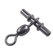 15mm 28kg Swivel Sleeves 3-way Fishing Swivels Crane 10PK 1.4mm Line SIze – view 1
