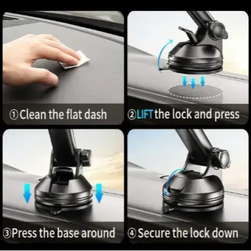 Habicare 9eight5 15W Wireless Car Charger Phone Holder 15W Wireless Car Charger Phone Holder