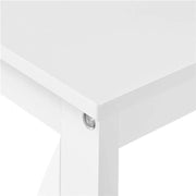 2-Tier X-Design Console Table Industrial Side Console Table End Table – view 8