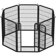 Yaheetech 8 Panels Dog Playpen 100cm Tall Dog Pen Dog Fence 8 Panels Dog Playpen 100cm Tall Dog Pen Dog Fence