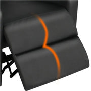 Yaheetech 1 pair PU Leather Recliner Chairs 1 pair PU Leather Recliner Chairs