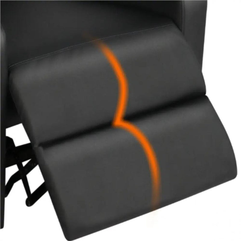 Yaheetech 1 pair PU Leather Recliner Chairs 1 pair PU Leather Recliner Chairs