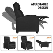 Yaheetech 1 Pair Recliner Chairs 1 Pair Recliner Chairs