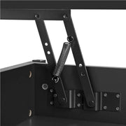 Shaker Design Lift Top Coffee Table w/Storage & 2 Open Shelves – view 8