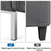 Yaheetech Extra Large Sofa Convertible Futon Sofa Bed Extra Large Sofa Convertible Futon Sofa Bed