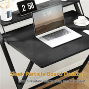 Yaheetech 2-Tier Foldable Computer Desk w/ Monitor Shelf 2-Tier Foldable Computer Desk w/ Monitor Shelf