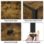 Yaheetech 2-Drawer Side Table End Table Nightstand 2-Drawer Side Table End Table Nightstand