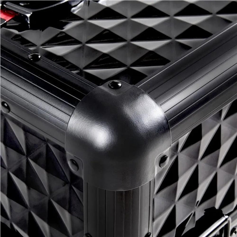 Yaheetech Professional Rolling Makeup Train Case with Drawers Professional Rolling Makeup Train Case with Drawers