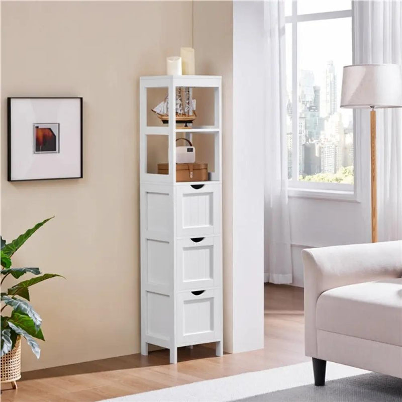 Yaheetech Wooden Storage Organizer Wooden Storage Organizer