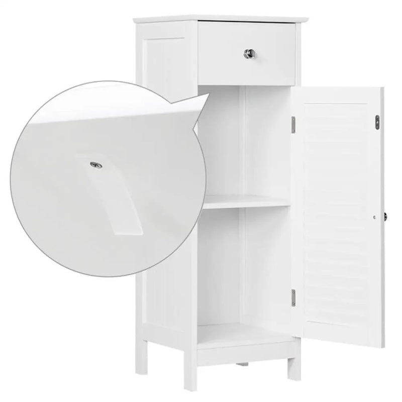 Yaheetech Bathroom Kitchen Floor Storage Cabinet Bathroom Kitchen Floor Storage Cabinet