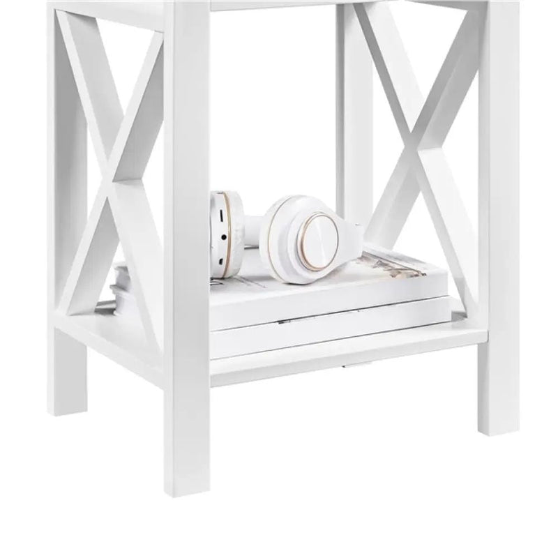 Yaheetech 70cm Tall Bedside Table End Table 70cm Tall Bedside Table End Table